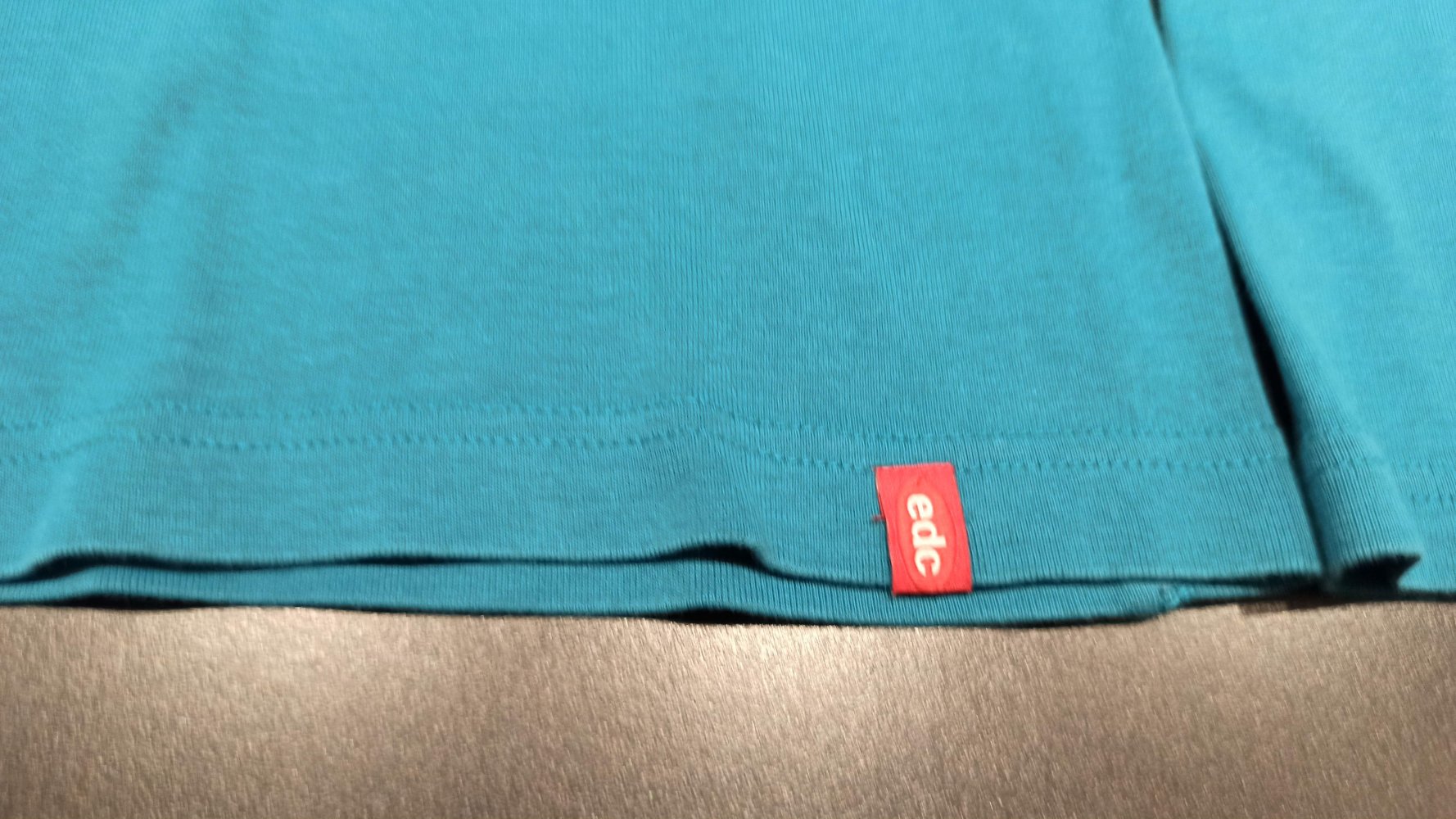 Süßes, langarm T-Shirt, von EDC, petrol, Größe XS