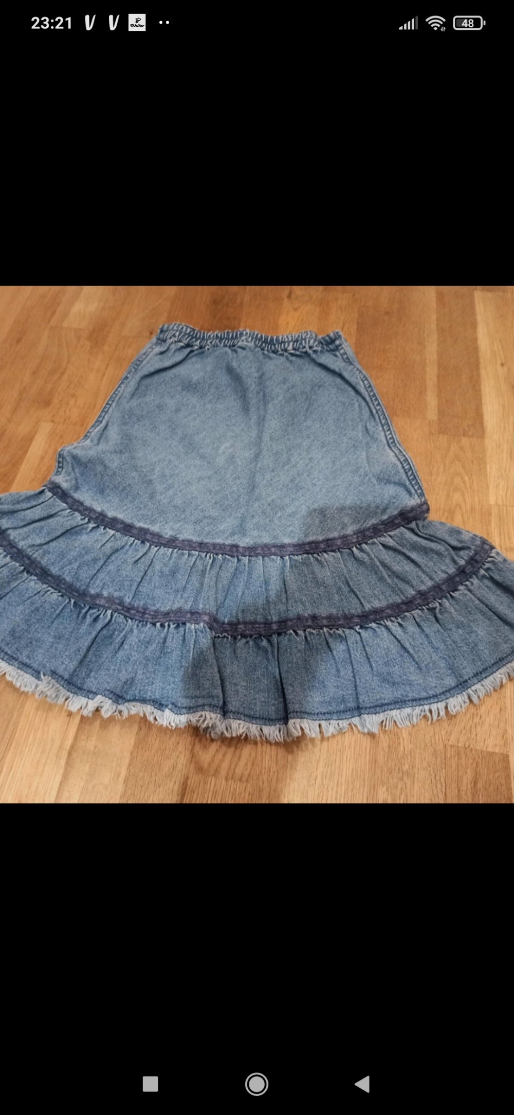 Süßer Jeansrock, Größe 104/110