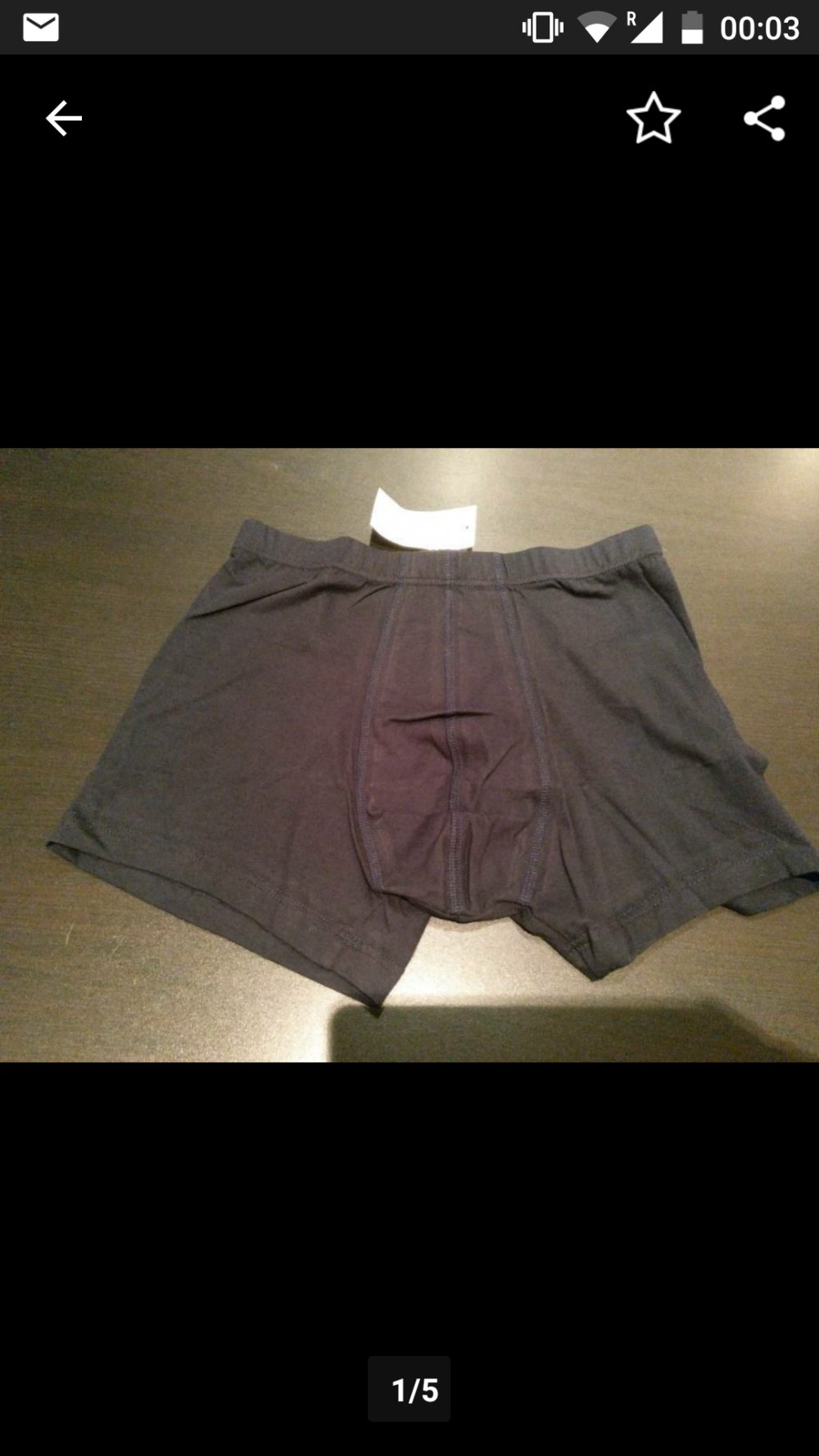 Neue Boxershorts, Größe 48