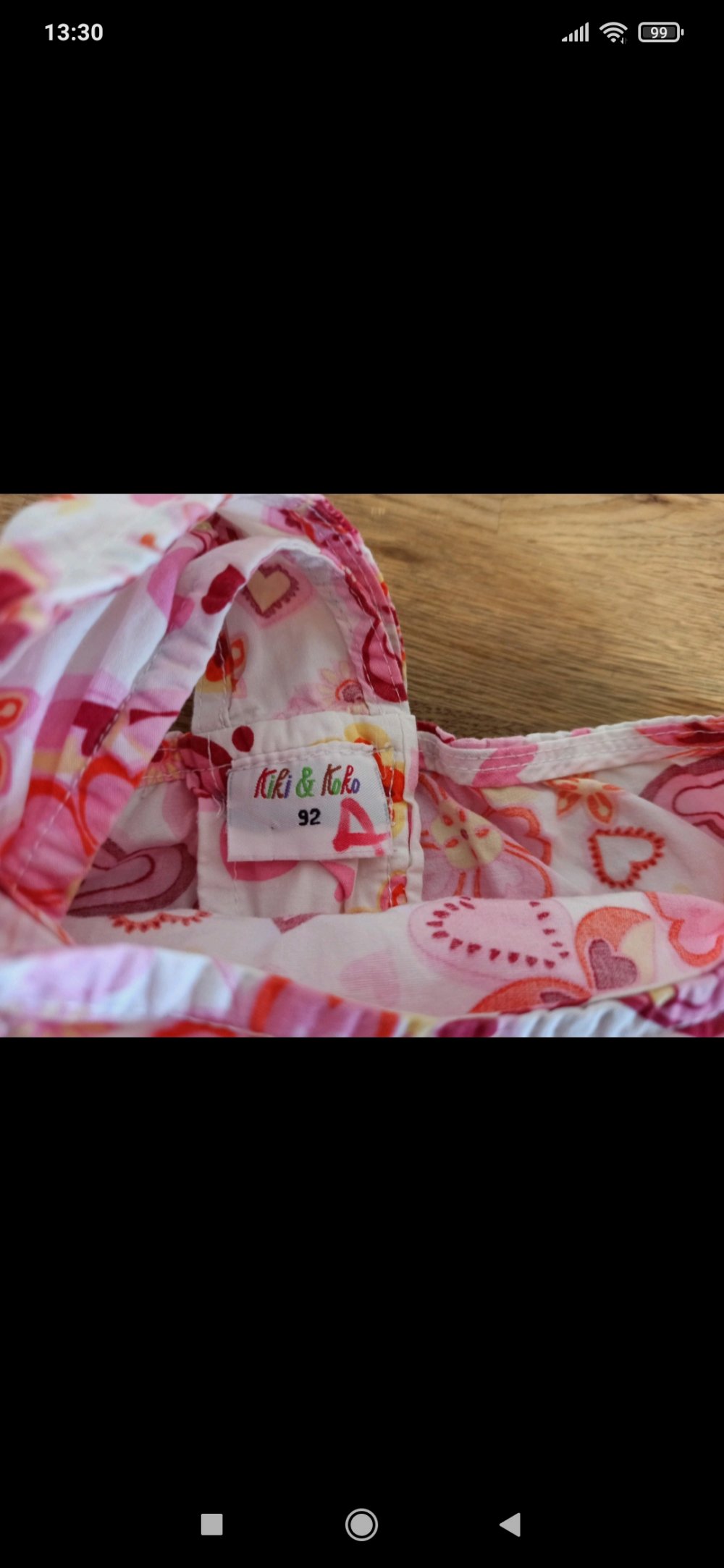 Süßes Sommerkleid, Größe 92