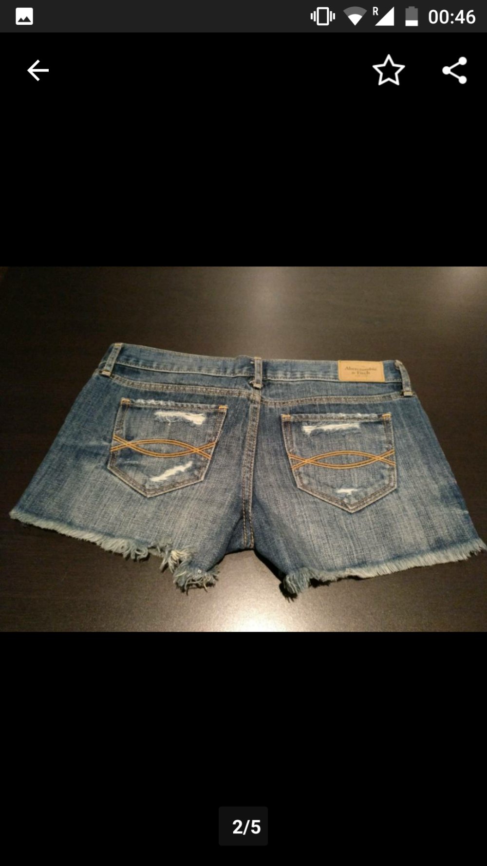 Süße Hotpants von Abercrombie und Fitch, Größe 32