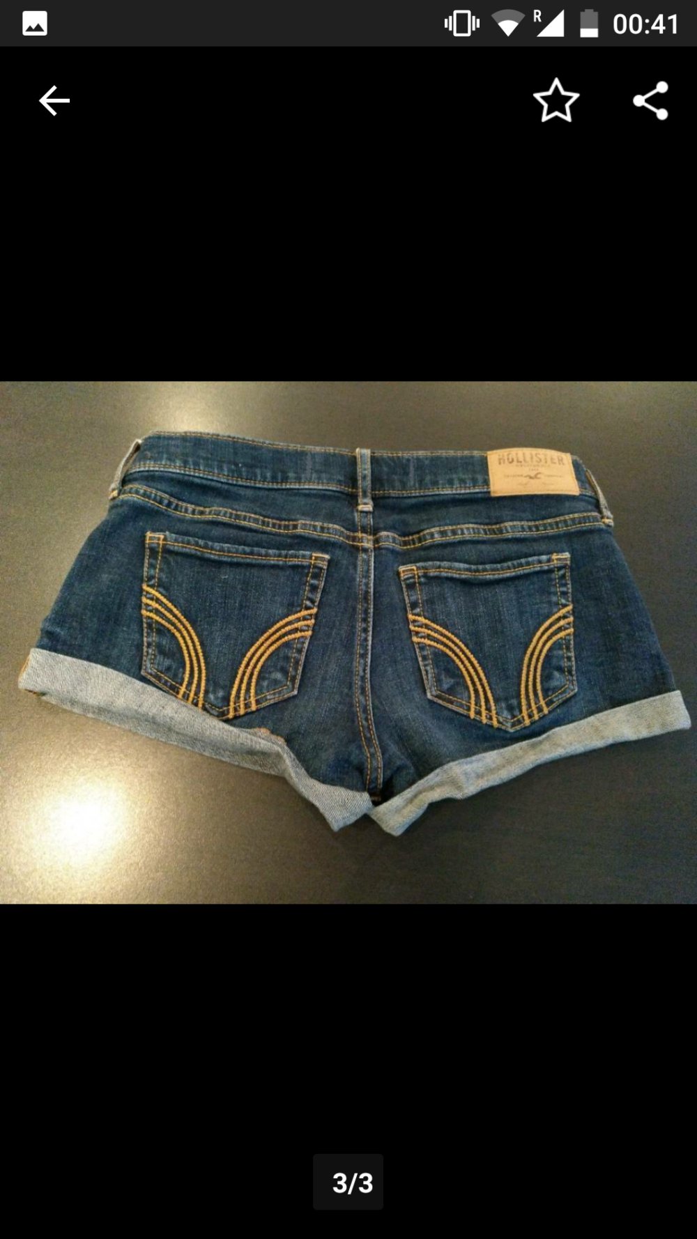 Süße Hollister Hotpants, Größe XXS