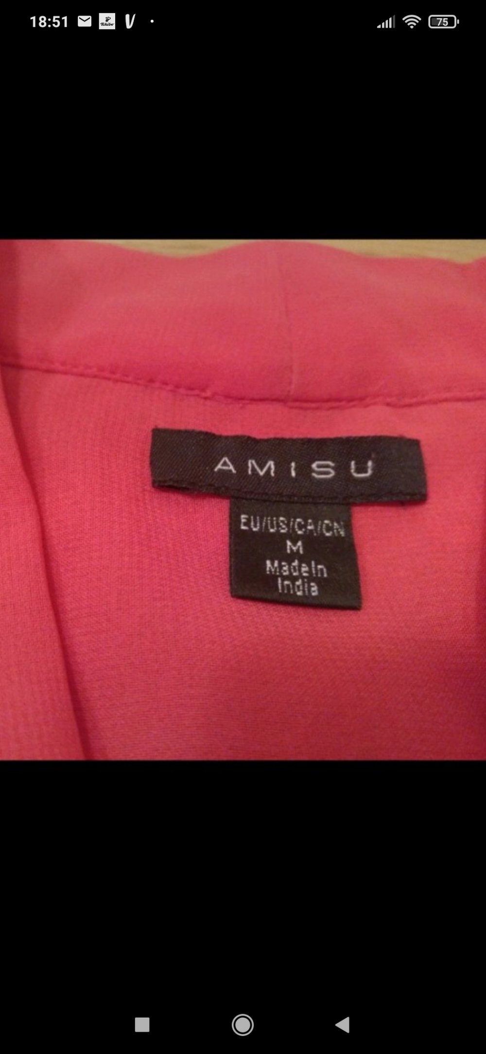 Schöne Sommer Bluse, von Amisu, Größe M,