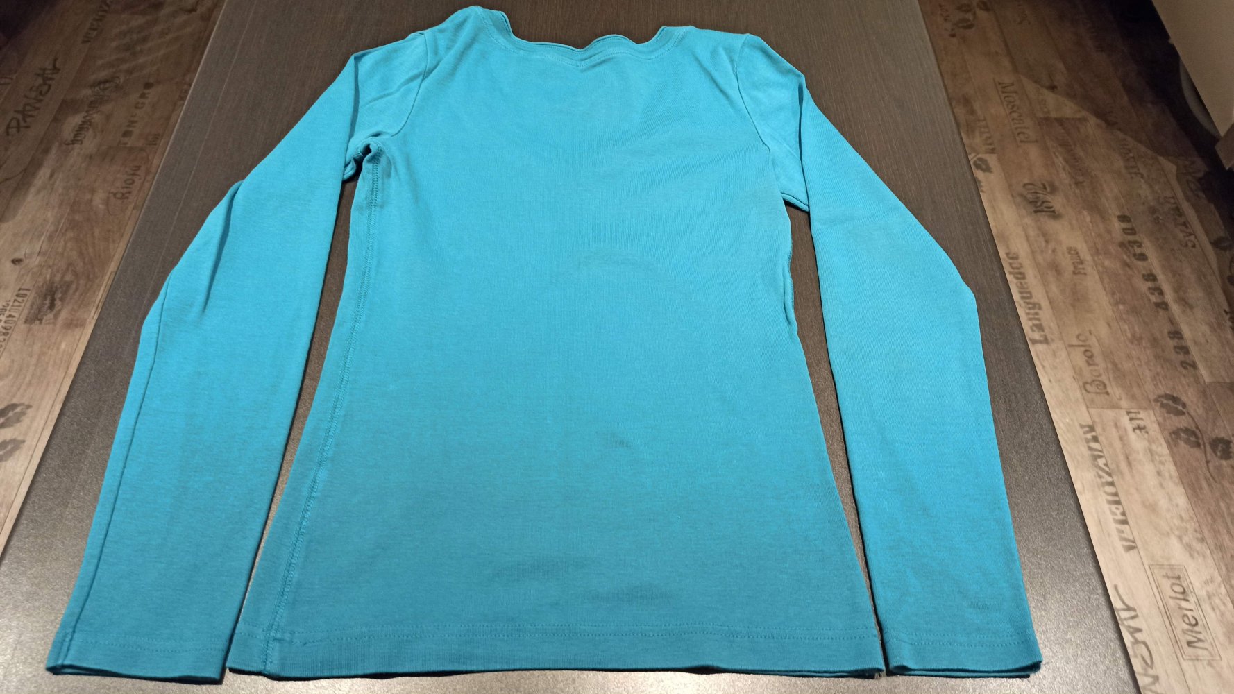 Süßes, langarm T-Shirt, von EDC, petrol, Größe XS