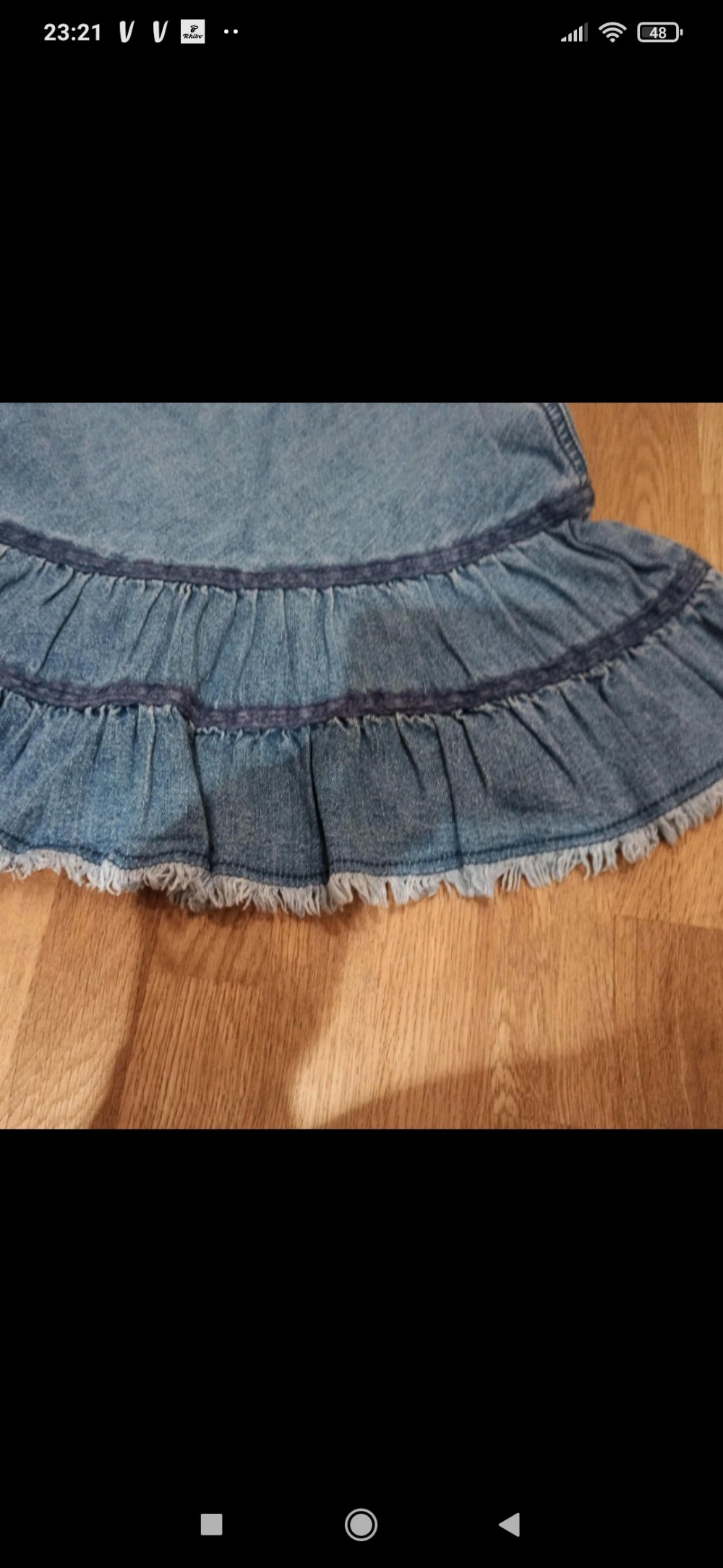 Süßer Jeansrock, Größe 104/110