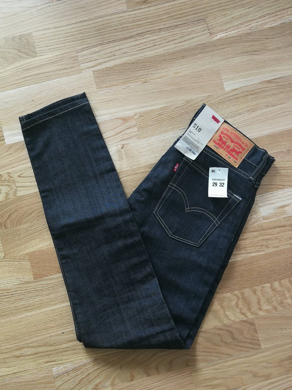 Levi's 510 Skinny Fit Jeans (Herren) in dunkelblau :: 