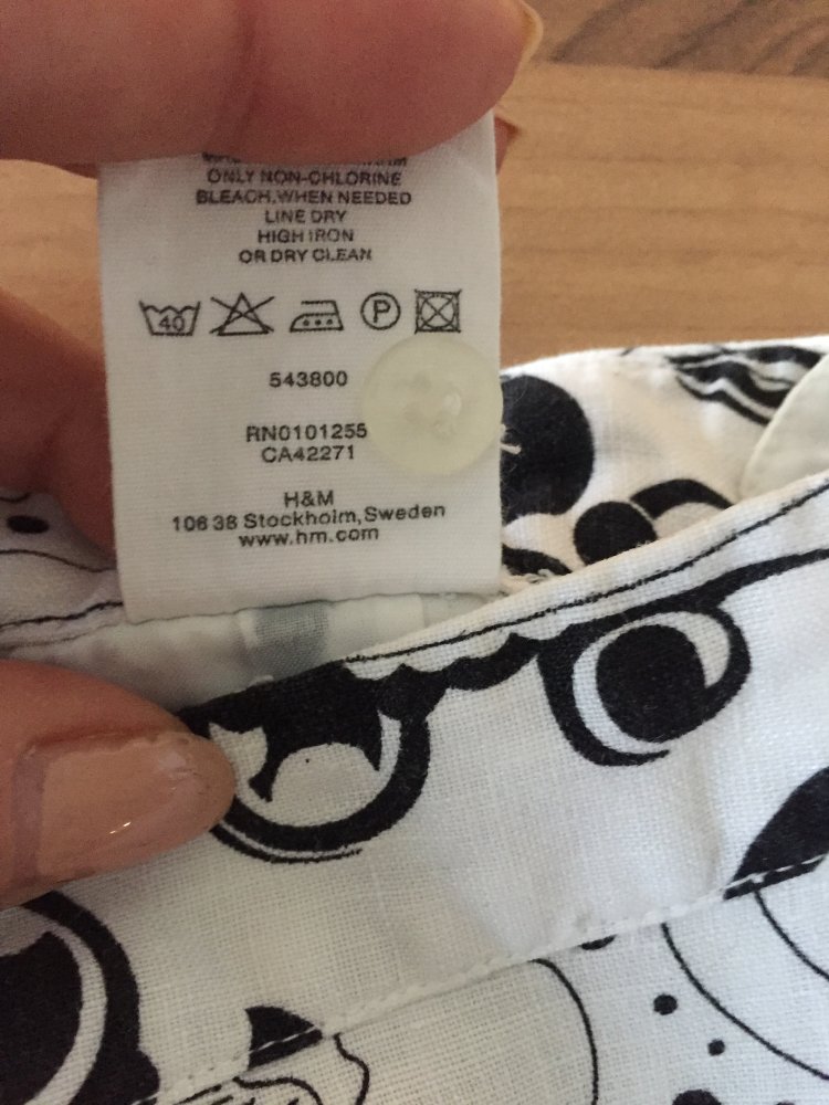 H&M Leinen Rock Gr.36 leicht unterfüttert Knie umschmeichelnd, luftig leicht und ideal für den Sommer