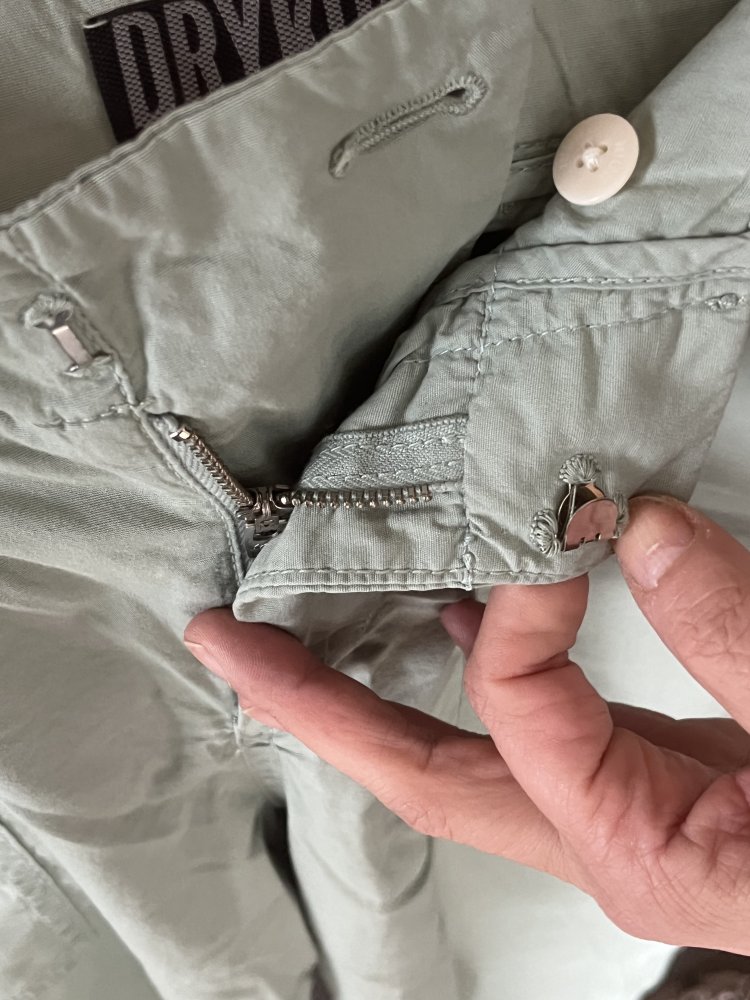 Drykorn Midwaist Chinos Sommerhose Gr.S (28/34) mintgrün, Model BAD H-Hose / M-Trouser