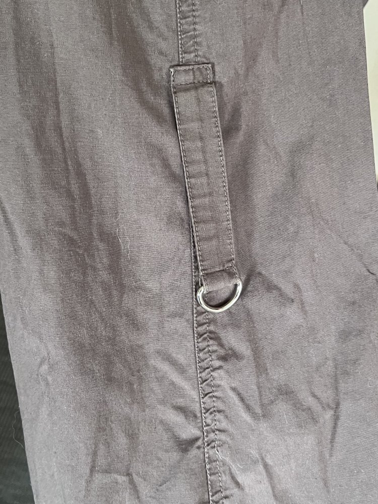 Equateur low waist Cargohose Gr.36 mit breitem Saum zum hochkrempeln