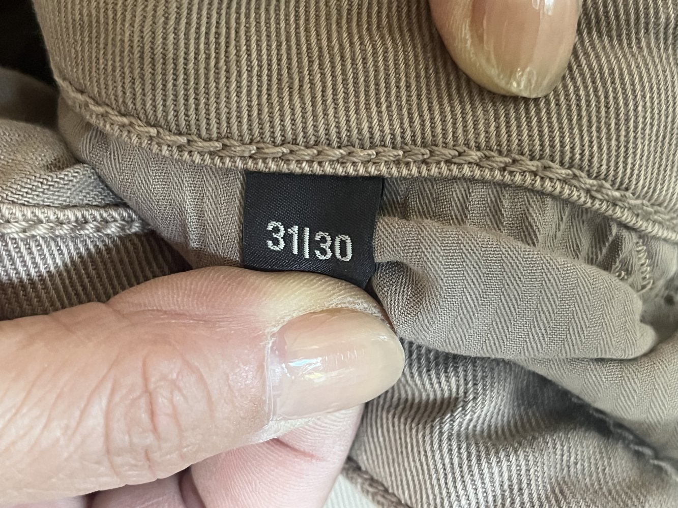 Esprit Slim Sommer Jeans Gr.31/30 (Gr.38) Farbe Taupe 