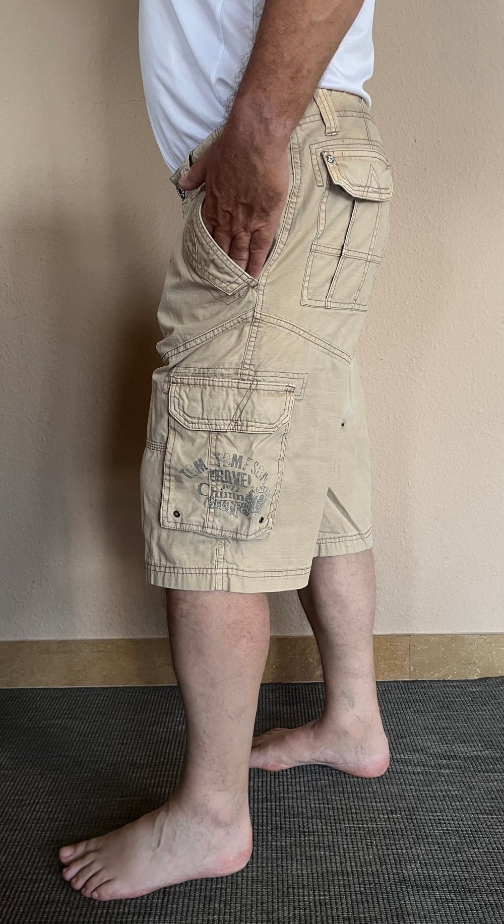 Tom Tompson Cargo Shorts Lang Gr.L mit vielen Taschen