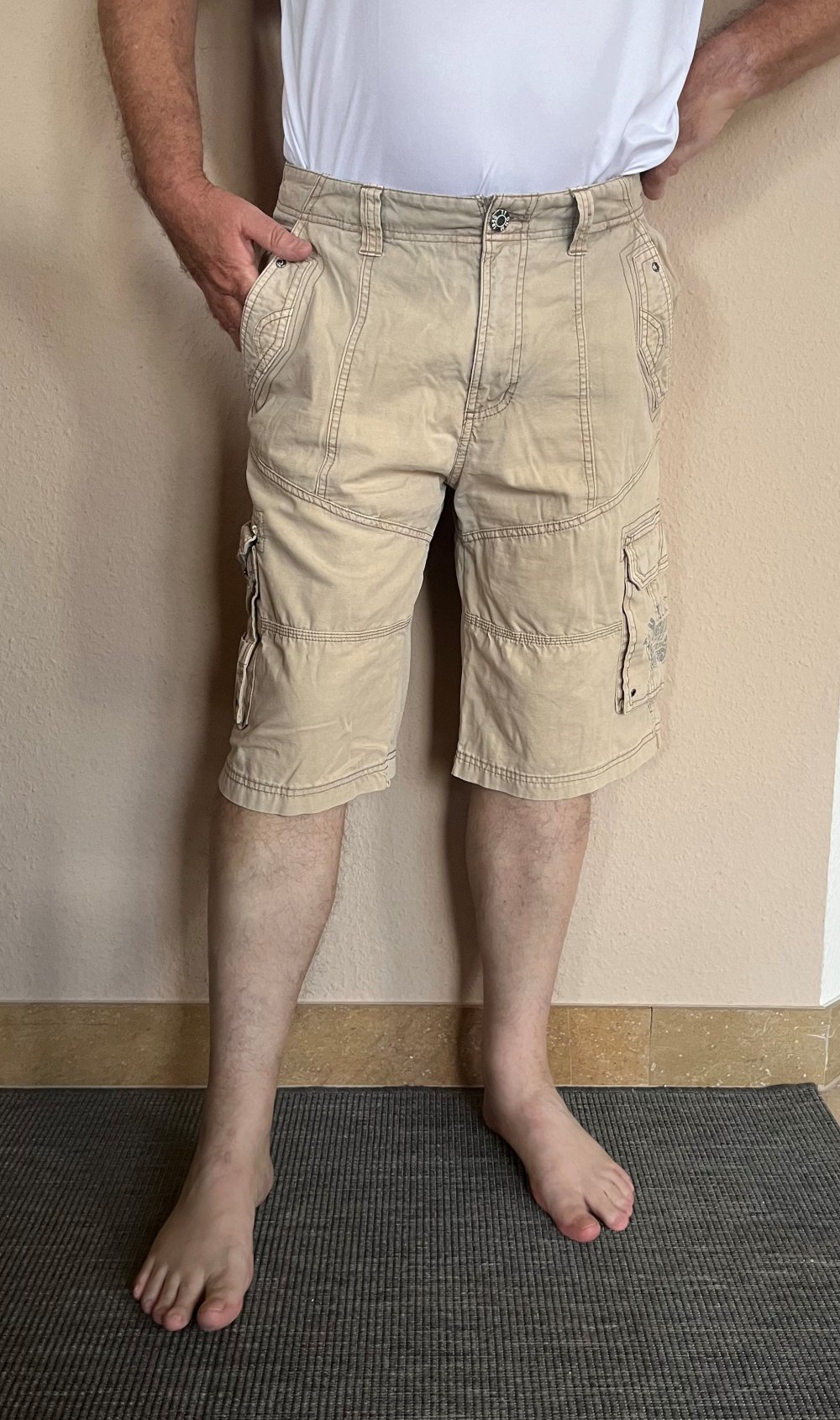 Tom Tompson Cargo Shorts Lang Gr.L mit vielen Taschen