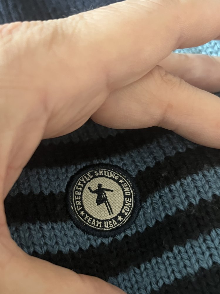 Whispering Smith Ski Pullover Gr.M Schurwolle Navy