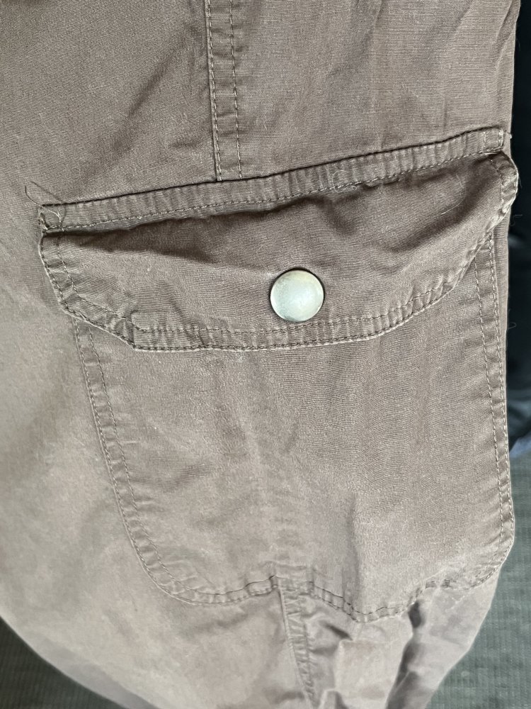 Equateur low waist Cargohose Gr.36 mit breitem Saum zum hochkrempeln