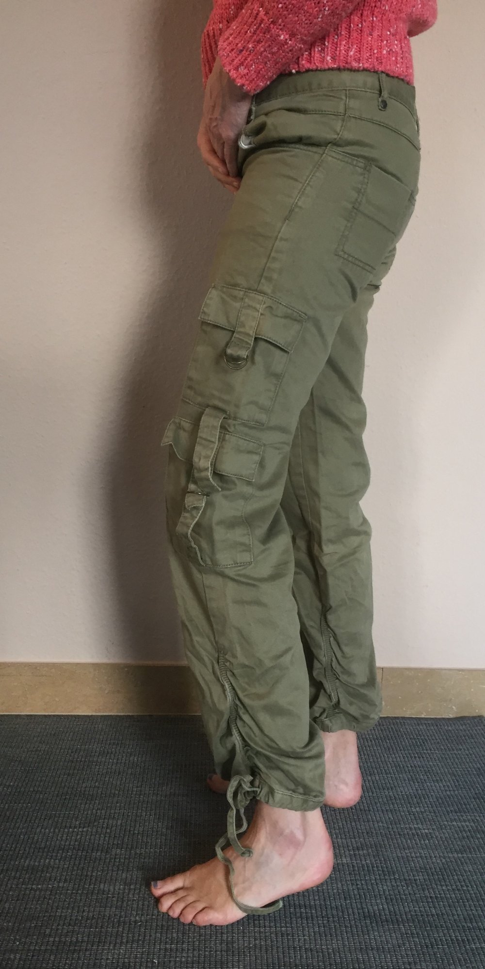 Wrung Lady Street Life Clothing Cargo Hose Gr.XS Khaki