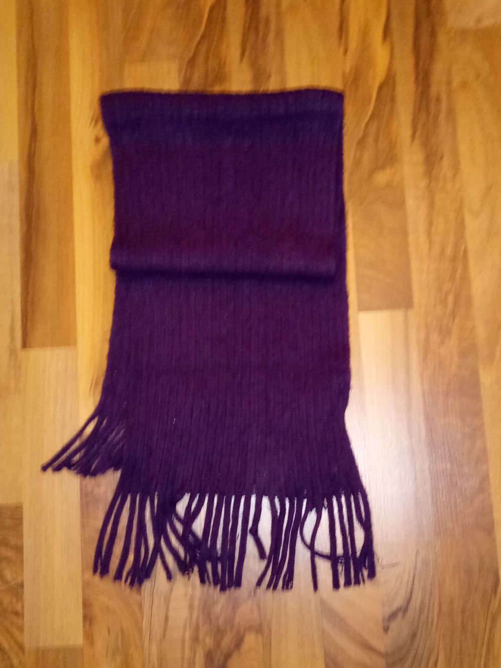 Schal lila/glitzernd