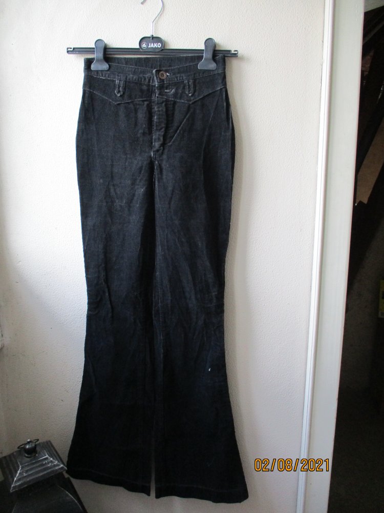 Hose (Cord) von Mustang, schwarz, Größe 176