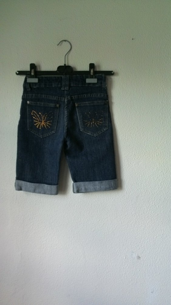 Jeanshose/Shorts von Hotsspicy , blau, Größe 140
