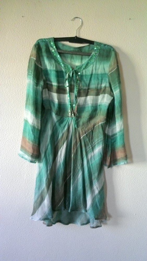 Tunika /Shirt, grün,Größe 38