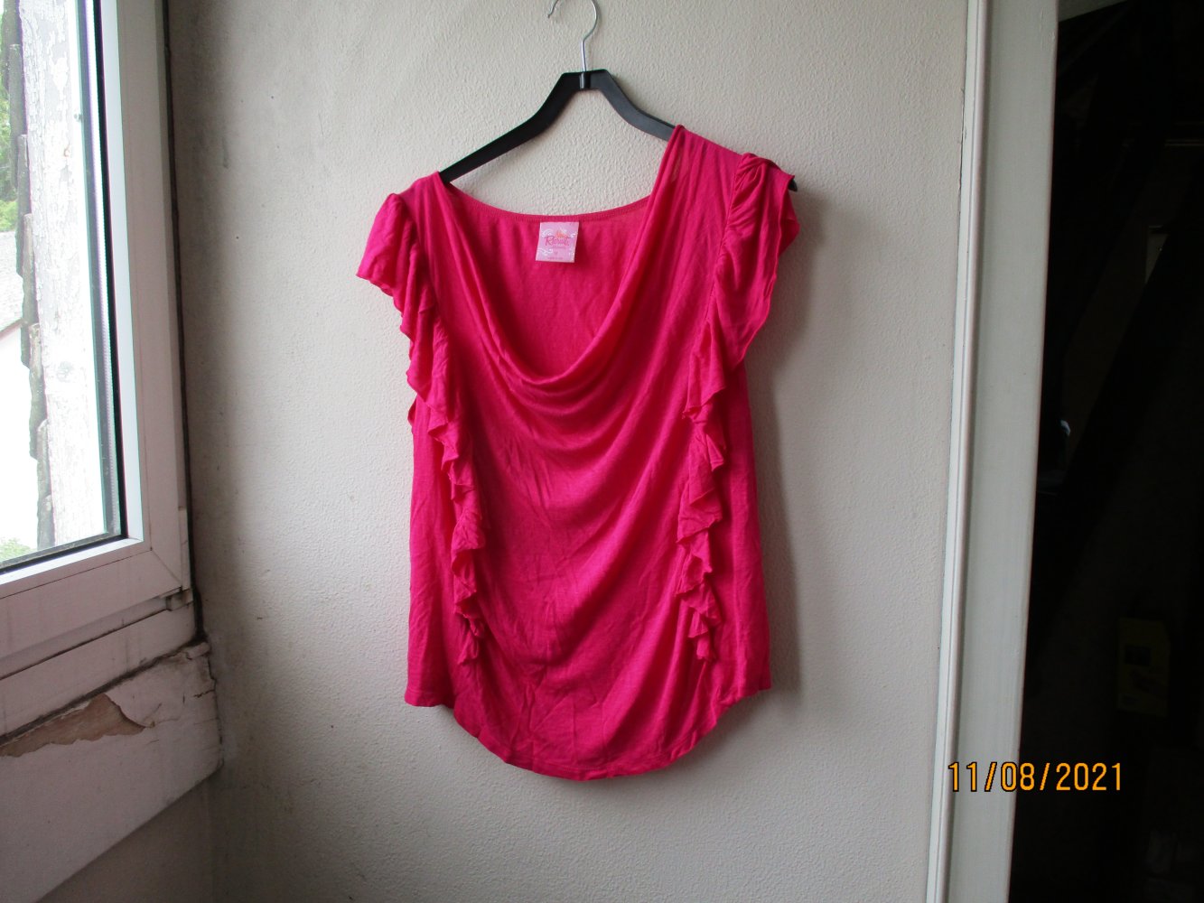 Shirt von New Rechnit Maternity, pink, Größe M
