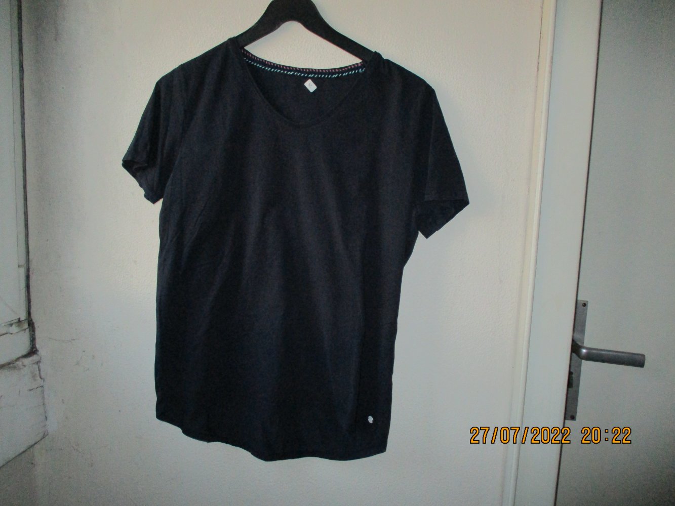 T-Shirt, blau, Größe 38