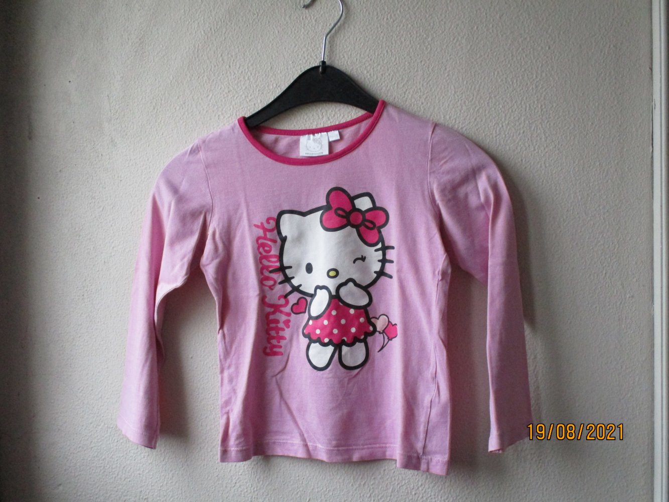 Shirt von Hello Kitty, pink, Größe 122/128