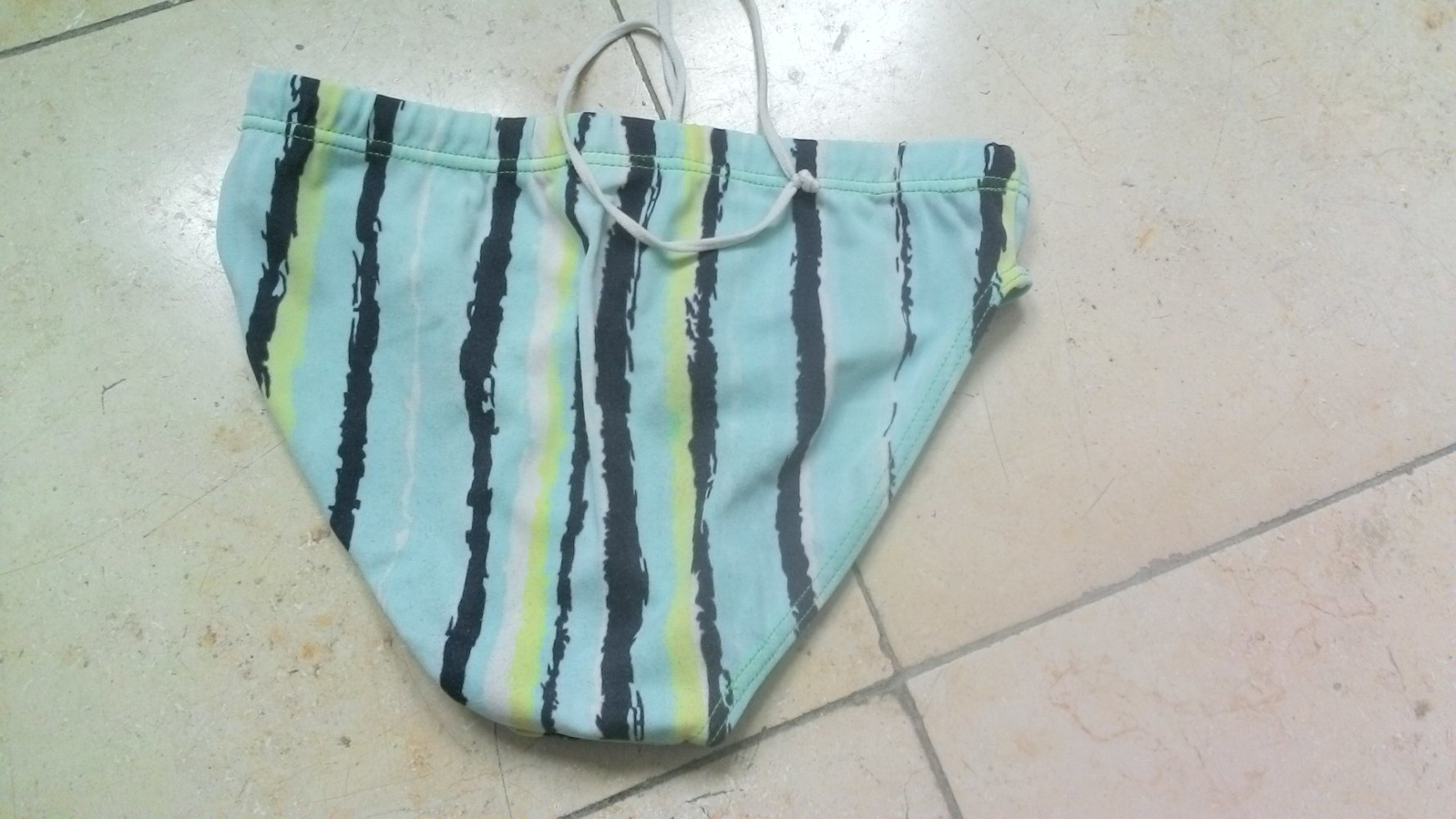 Badehose türkis / bunt, Größe 128