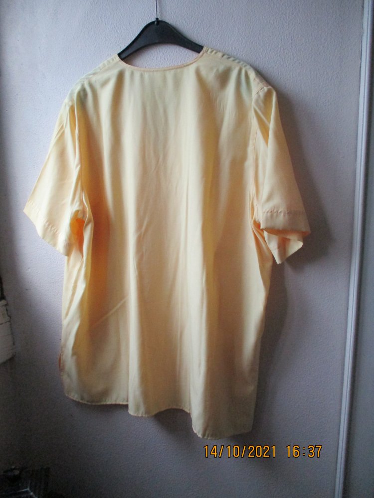 Bluse, gelb, Größe 48