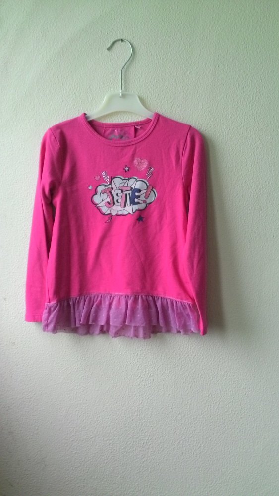 Shirt von Jette pink/bunt Größe 104/110