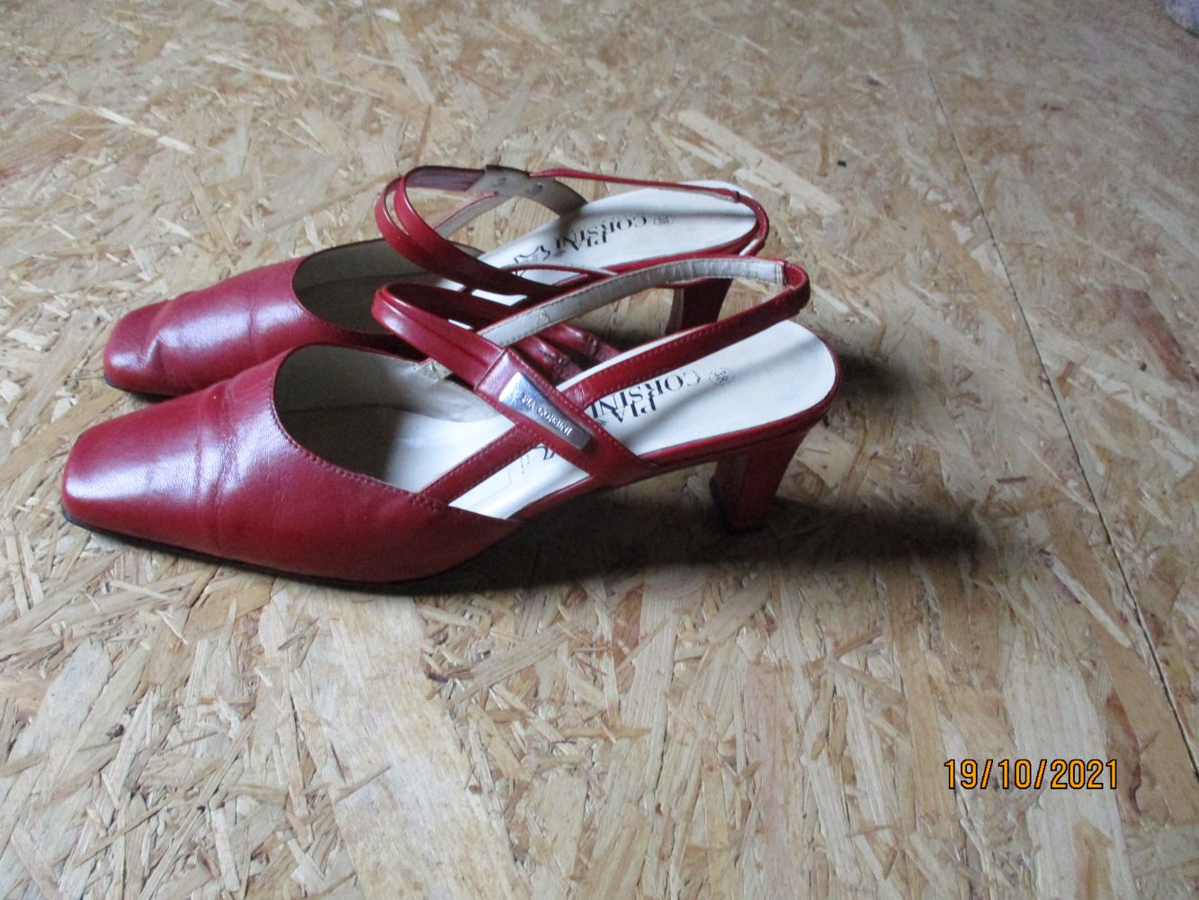 Pumps von Pia Corsini, rot, Größe 38