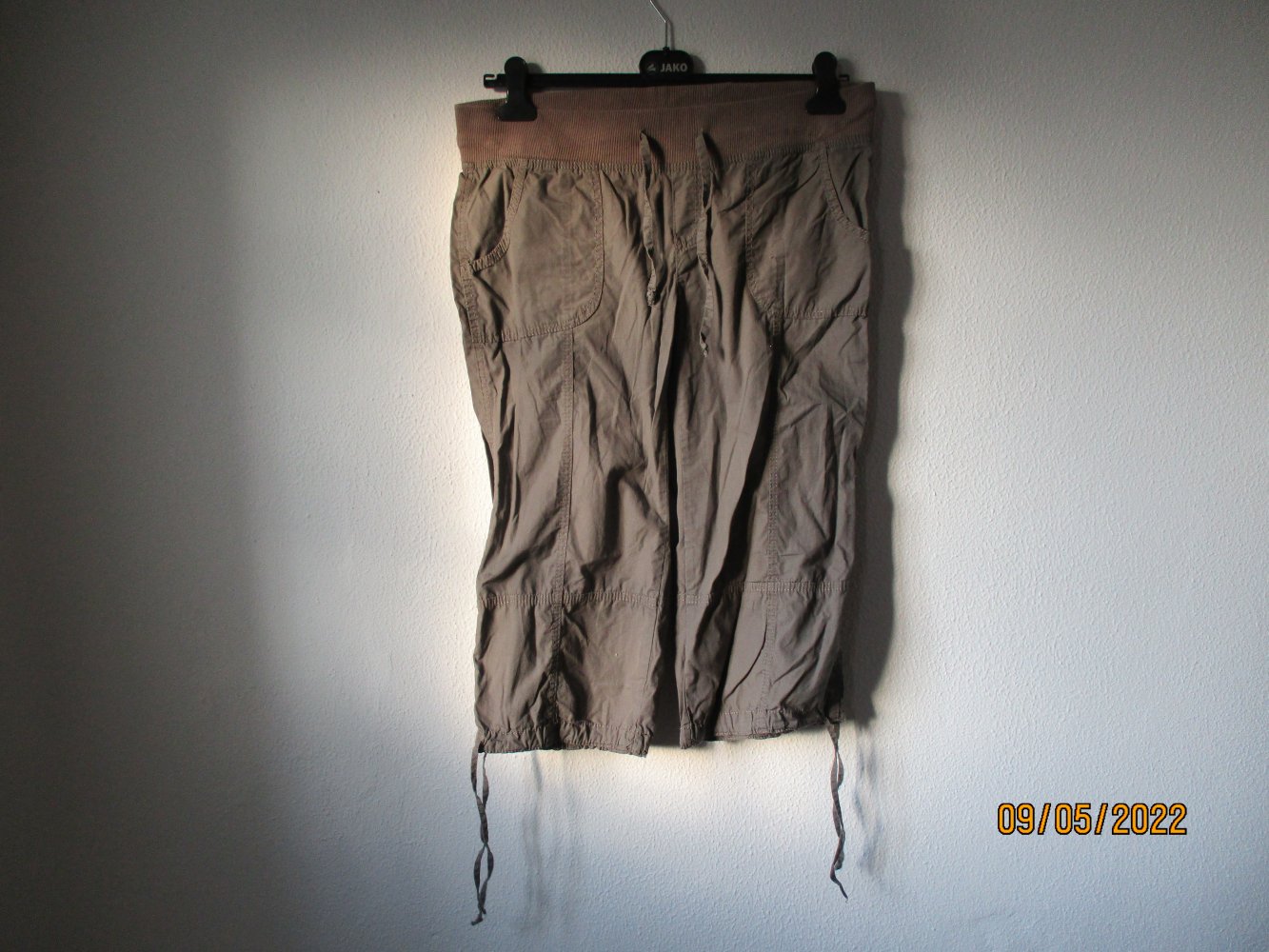 3/4 Hose von colours of the World, khaki, Größe 42