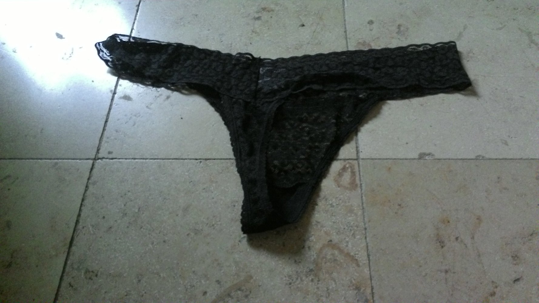Slip von Fancy Underwear schwarz Größe XL