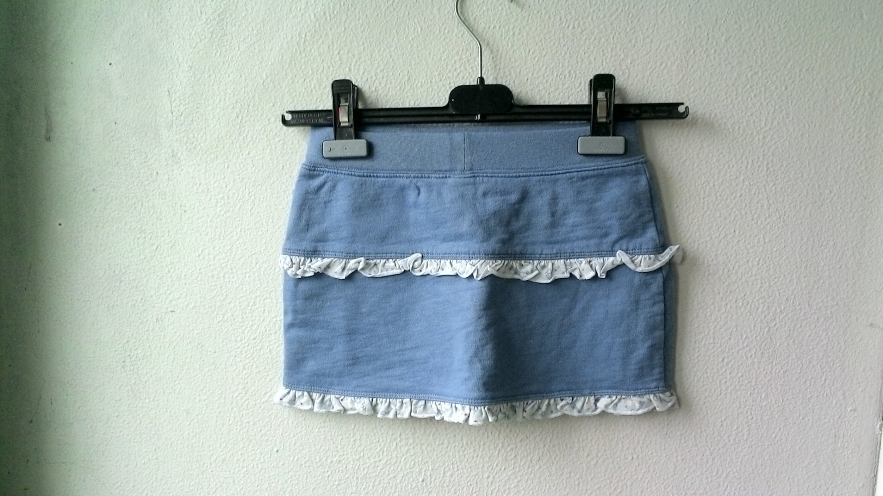 Rock von small paul, blau/weiß, Größe 6/116 cm