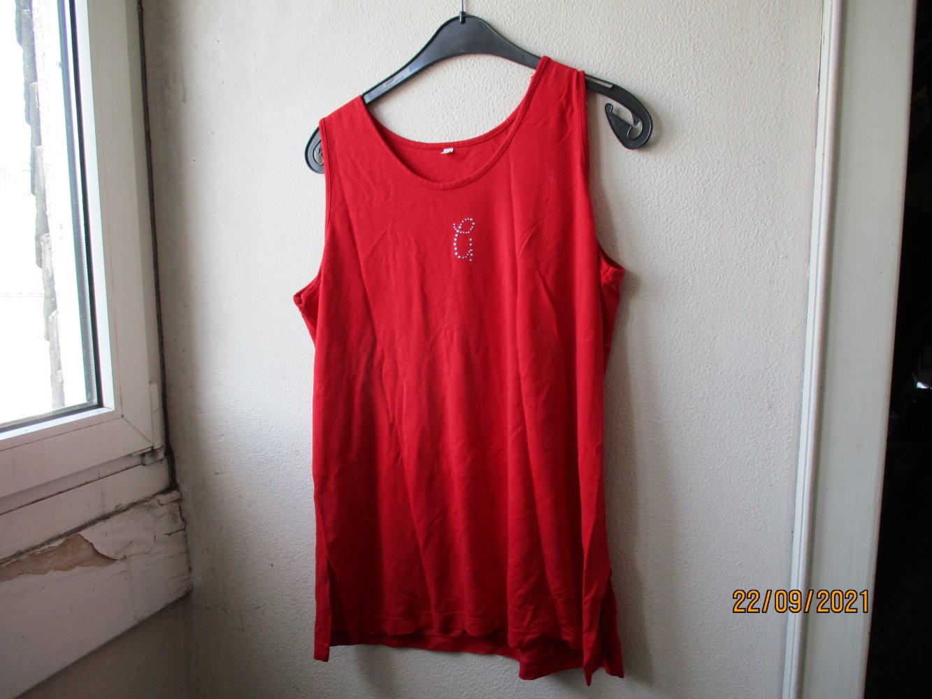 Shirt, rot, Größe XL