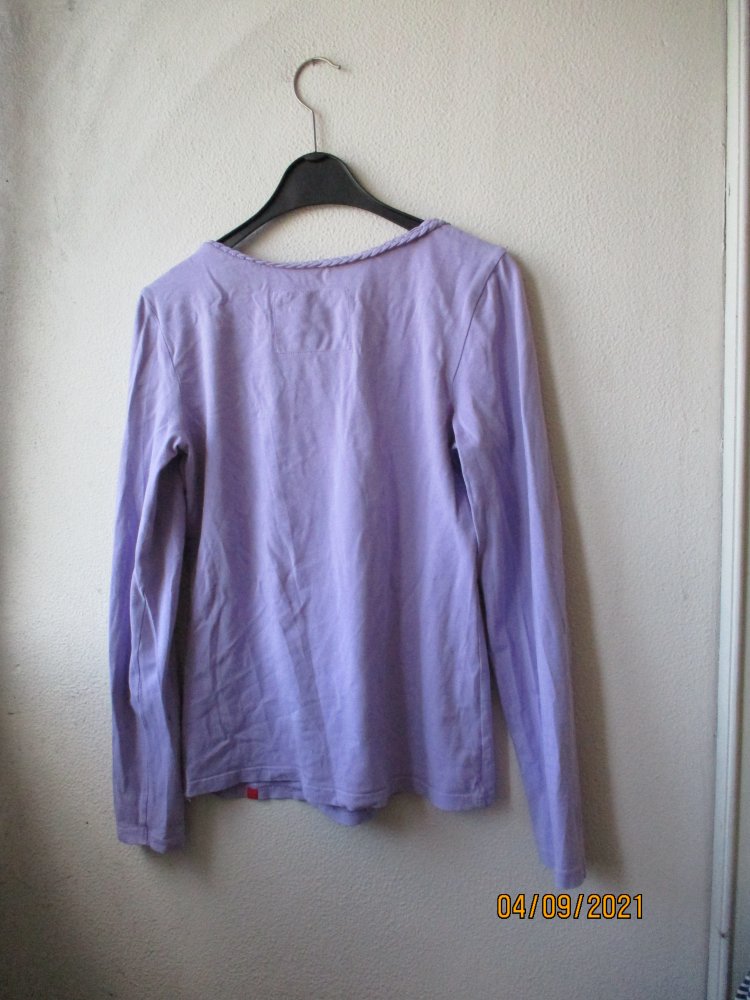 Shirt von EDC, lila, Größe XS