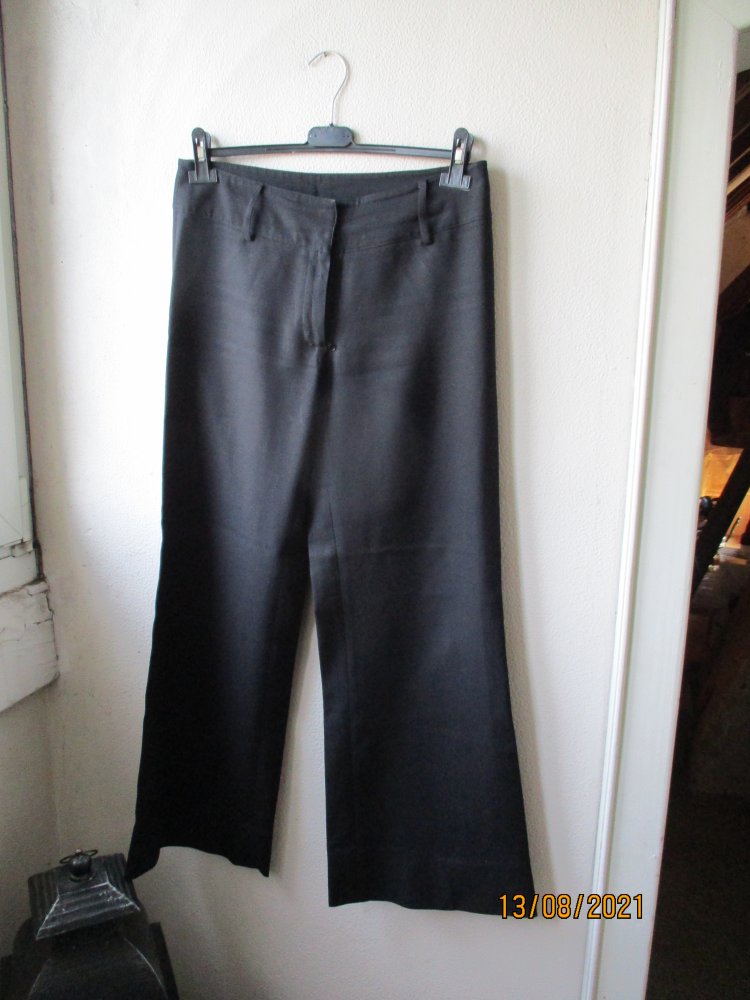 Hose, schwarz, Größe 38