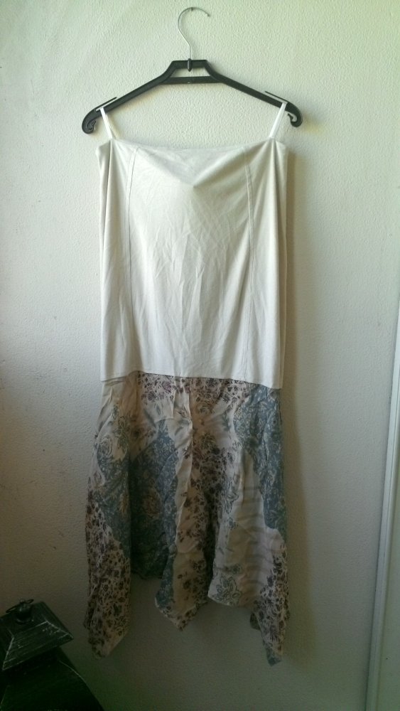 Rock von Crazy World, beige /bunt, Größe 36