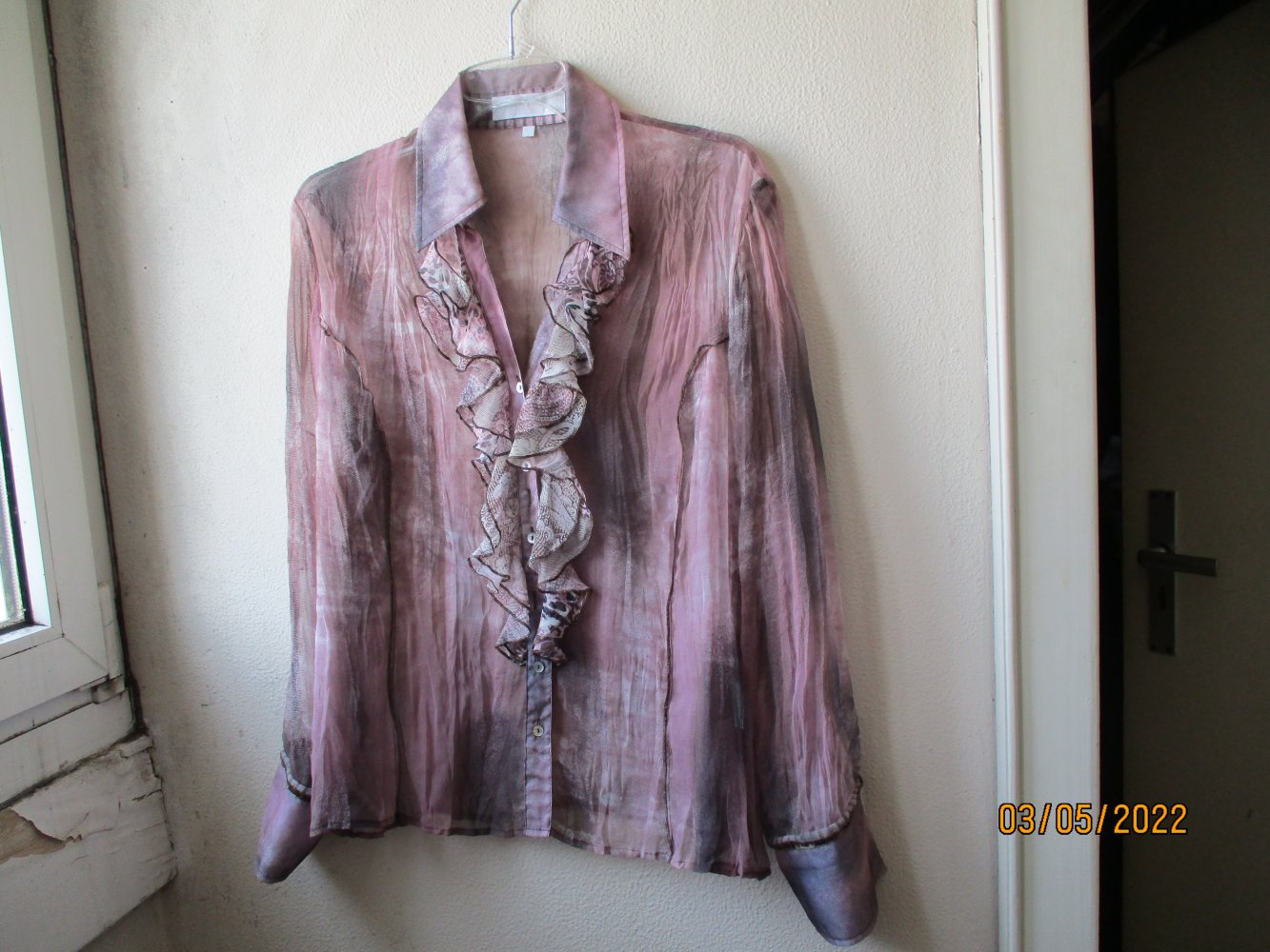 Bluse von Fute Fries, mehrfarbig, Größe 40