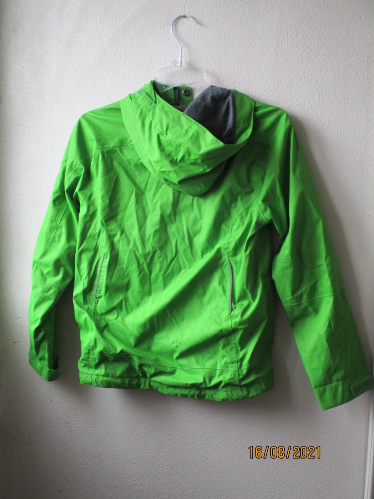 Jacke mit Kapuze von Rossi, grün, Größe 140/146