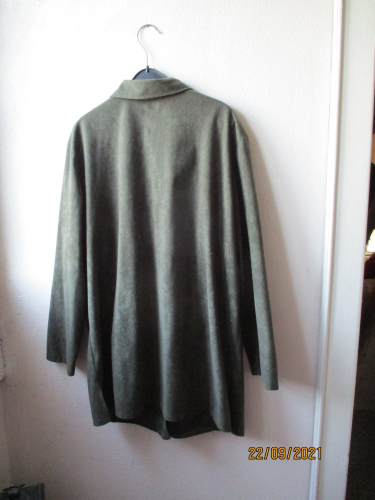 Blusenjacke von Maria bellesy, grün, Größe 44