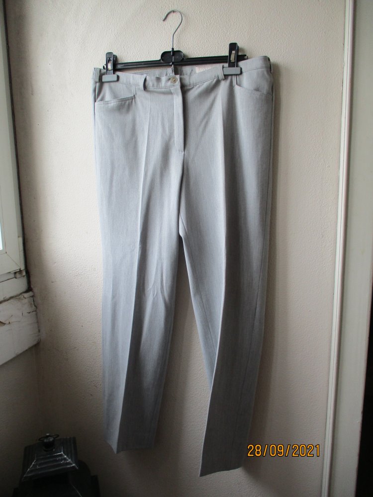 Hose von Mona, grau, Größe 42