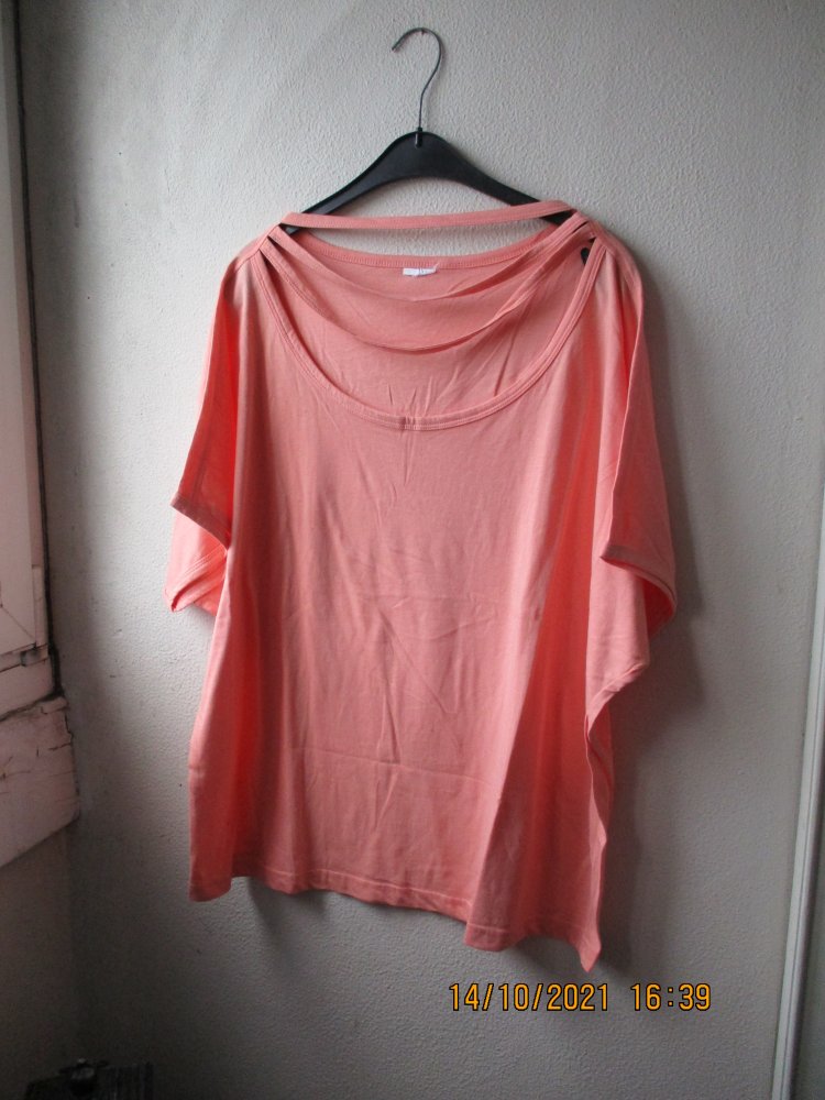 Shirt, aprikose, Größe 46/48