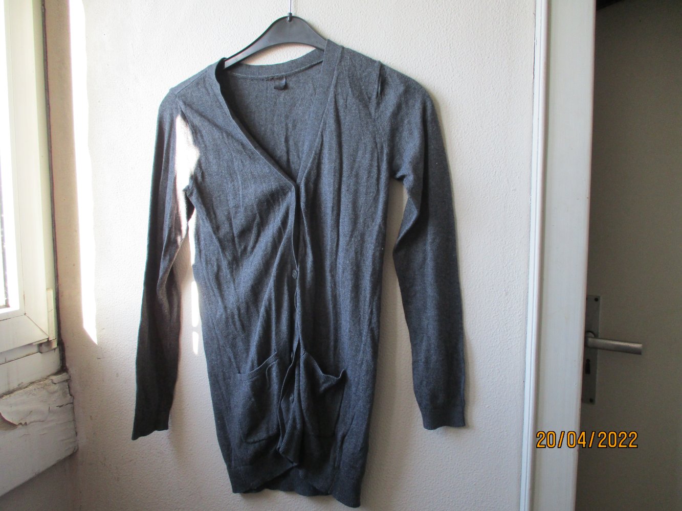 Jacke, grau, Größe 40