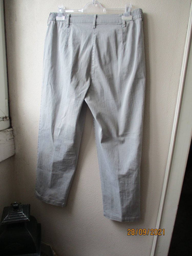 Jeans von Malva, grau, Größe 21