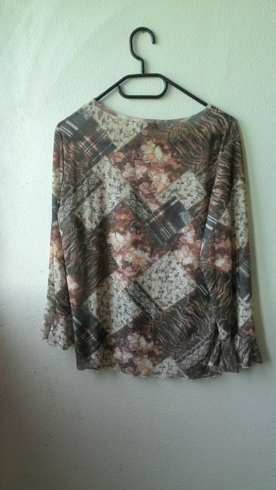 Shirt von Steve Ketell, braun/beige, Größe M