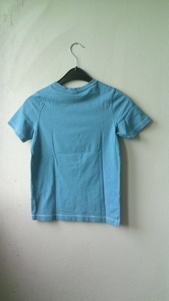 T-Shirt von s. Oliver, blau/rot, Größe M /152