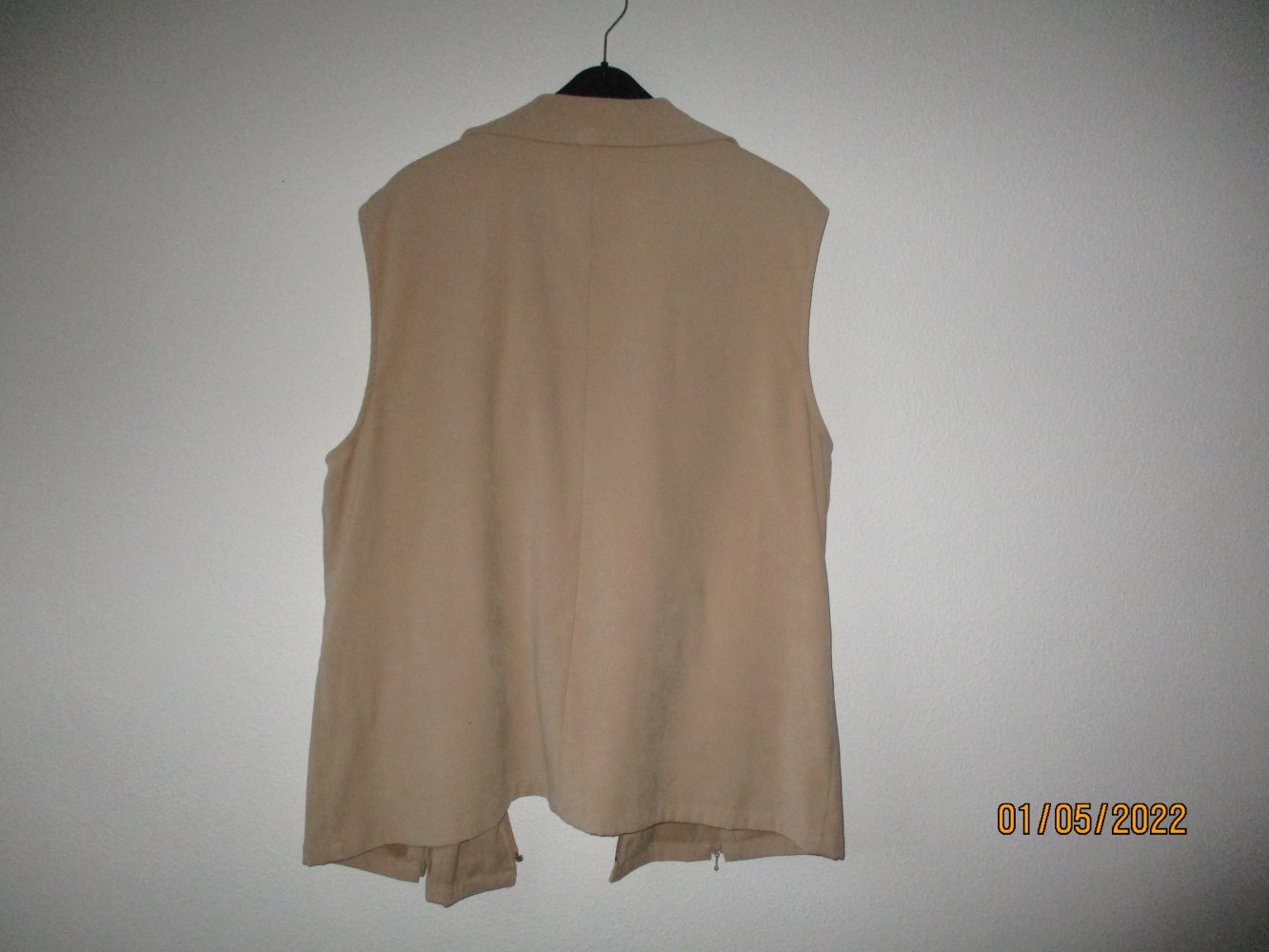 Weste , beige, Größe 42/44