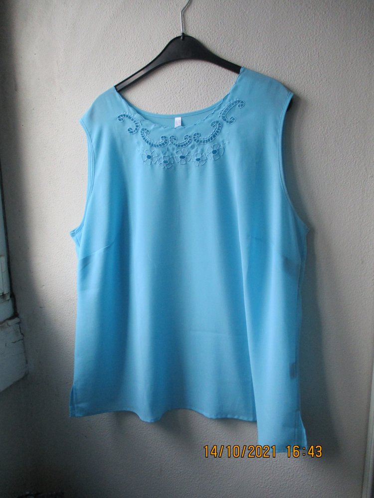 Shirt, blau, Größe 50