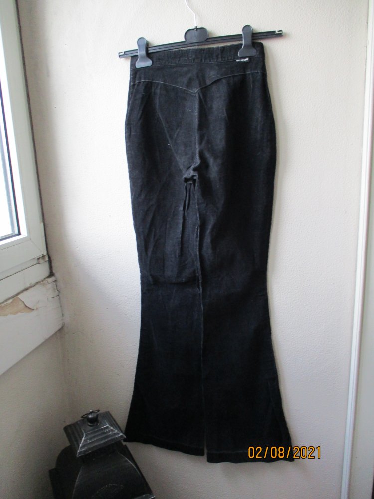 Hose (Cord) von Mustang, schwarz, Größe 176