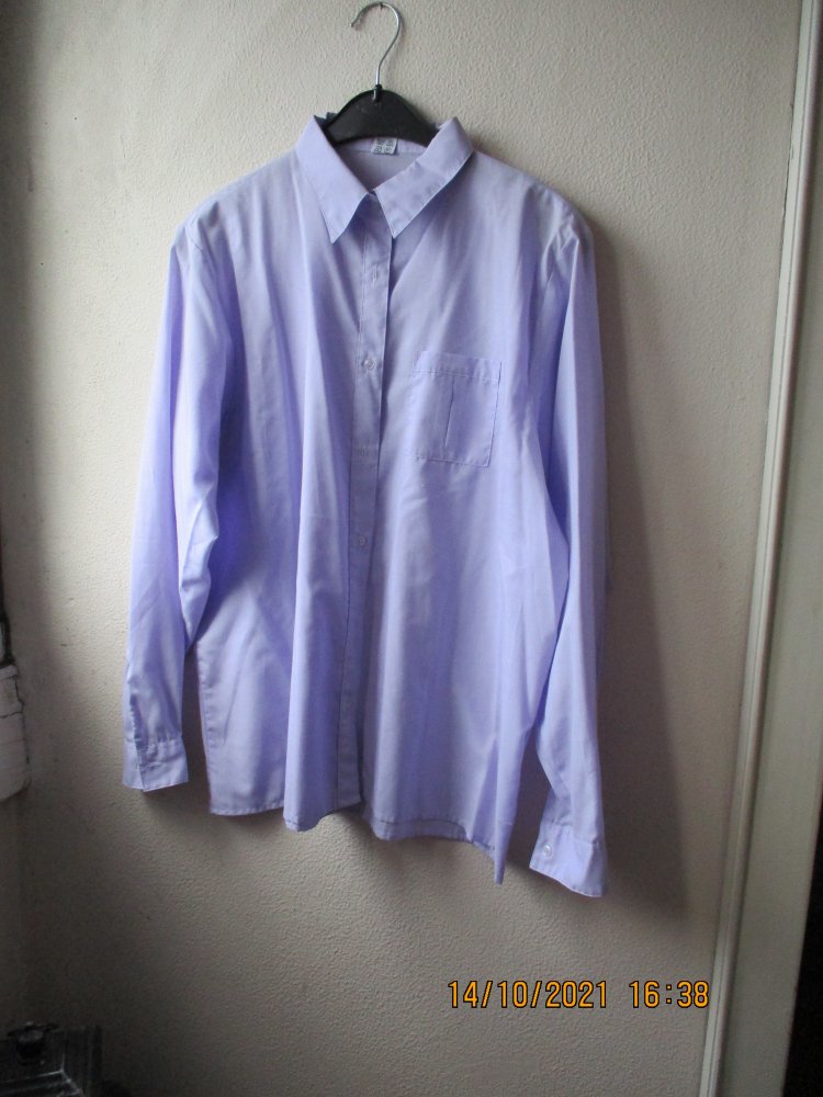 Bluse, lila, Größe 48